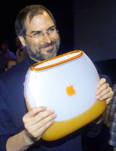 21 Jul 1999 - Steve Jobs after the first iBook introduction, Macworld NY 1999