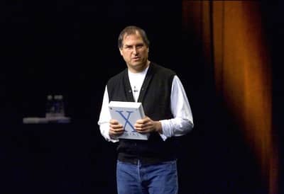21 May 2001 - Steve Jobs evangelizing Mac OS X at the WWDC 2001